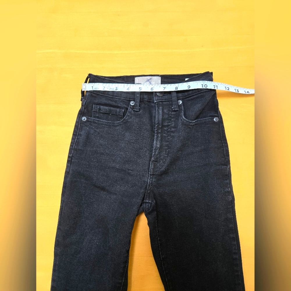 Everlane Normcore Classic Black Women's Skinny Leg Jeans 24 Regular - Picture 9 of 10